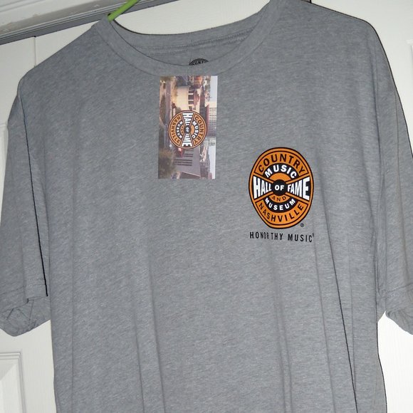 Tops - NASHVILLE Country Music Hall of Fame Shirt Unisex Size L